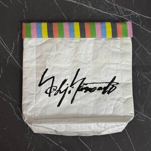 Yohji Yamamoto Matatabi White Paper Bag